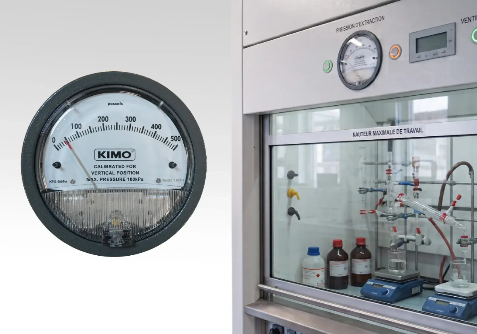 Manomètre KPG pression différentielle