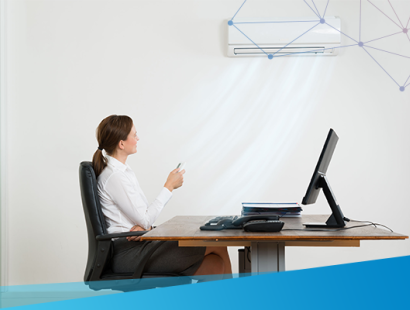 Woman at the office